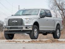3.0 Inch Ford Bolt-On Arm Lift Kit w/ Vertex and V2 For 14-20 F-150 4WD Rough Country