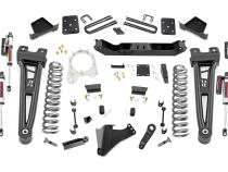 6 Inch Suspension Lift Kit w/Radius Arms Vertex 17-19 F-250/350 4WD Diesel 4 Inch Axle w/o Overloads Rough Country
