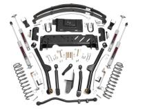 6.5 Inch Jeep Long Arm Suspension Lift System 84-01 XJ Cherokee-2.5L/4.0L/NP242 Rough Country