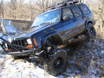 4.5 Inch Lift Kit V2 Rear AAL 84-01 Jeep Cherokee XJ 2WD/4WD Rough Country