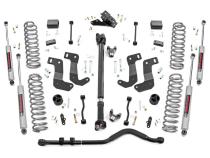 3.5 Inch Jeep Suspension Lift Kit Premium N3 Shocks Stage 2 Coils &amp;amp; Control Arm Drop 18-20 Wrangler JL Unlimited Rough Country