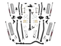 6 Inch Long Arm Suspension Lift Kit w/N3 Shocks 18-20 Wrangler JL 4 Door Rough Country