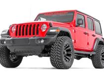 2.5 Inch Jeep Suspension Lift Kit V2 Shocks &amp;amp; Springs 18-20 Wrangler JL Rough Country