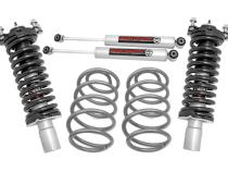 2.5 Inch Lift Kit N3 Front Struts 08-12 Jeep Liberty KK 4WD Rough Country