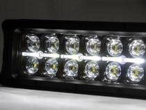 Ford Mesh Grille 30 Inch Dual Row Black Series LED w/Cool White DRL 15-17 F-150 Rough Country