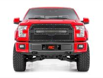 Ford Mesh Grille 30 Inch Dual Row Black Series LED w/Cool White DRL 15-17 F-150 Rough Country