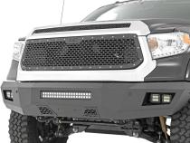 Tundra Mesh Grille 14-17 Tundra Corrosion Resistant Black Powdercoat Stainless Steel Hardware Rough Country