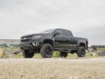 30 Inch Single Row LED Hidden Bumper Mounts 15-22 Colorado/Canyon Rough Country