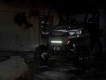 12 Inch CREE LED Light Bar Single Row Black Series w/Cool White DRL Rough Country