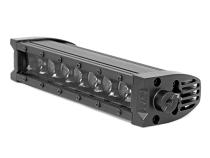 8 Inch CREE LED Light Bar Single Row, Pair Black Series w/Cool White DRL Rough Country