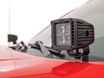 LED Light Kit Ditch Mount  3 Inch OSRAM Wide Toyota Tacoma (05-15) Rough Country
