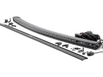 50 Inch Curved CREE LED Light Bar Single Row Black Series Rough Country