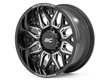 86 Series Wheel One-Piece Gloss Black 20x10 6x5.5 -25mm Rough Country