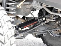 Jeep Dual Steering Stabilizer 97-06 Wrangler TJ 86-92 Comanche MJ 84-01 Cherokee XJ Rough Country