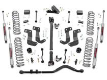 3.5 Inch Jeep Suspension Lift Kit Preminum N3 Shocks Stage 2 Coils &amp;amp; Control Arm Drop 18-20 Wrangler JL Rubicon-2 Door Rough Country
