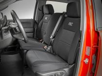 GM Neoprene Seat Covers Front Black For 19-21 1500 Rough Country