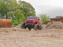3.5 Inch Lift Kit Adj Lower FR D/S Non-Rubicon Jeep Wrangler Unlimited 4WD (24-26) Rough Country