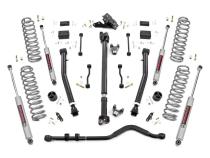 3.5 Inch Lift Kit Adj Lower FR D/S Rubicon Jeep Wrangler Unlimited 4WD (24-26) Rough Country