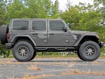 3.5 Inch Lift Kit Adj Lower FR D/S Rubicon Jeep Wrangler Unlimited 4WD (24-26) Rough Country