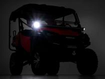 Honda Dual LED Cube Kit 2.0 Inch Black Series w/ Amber DRL 16-20 Pioneer Rough Country