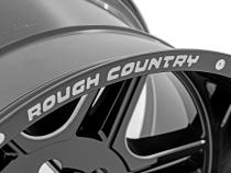 92 Series Wheel Machined One-Piece Gloss Black 20x12 8x6.5 -44mm Rough Country