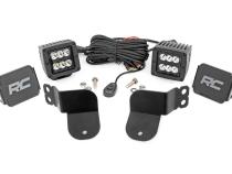 Polaris Dual LED Cube Kit Black Series 16-20 General Rough Country