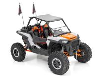 Polaris LED Whip Light Roll Cage Mounts RZR 1000XP Turbo Rough Country