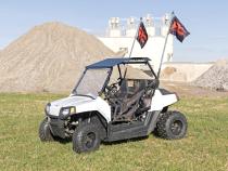 Polaris LED Whip Light Bed Mount Kit 12-20 Polaris RZR 170 EFI Rough Country