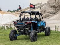 Tubular Bumper Rear w/ Receiver Hitch Polaris RZR XP1000 Rough Country