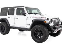 3.5 Inch Lift Kit C/A Drop FR D/S Rubicon Jeep Wrangler Unlimited 4WD (24-26) Rough Country