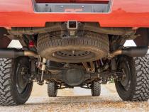 Dual Cat-Back Exhaust System w/Black Tips 14-18 Silverado/Sierra 1500 5.3L Rough Country