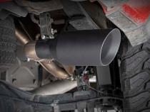 Dual Cat-Back Exhaust System w/Black Tips 09-13 Silverado/Sierra 1500 4.8L/5.3L Rough Country
