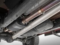 Dual Cat-Back Exhaust System w/ Black Tips (19-20 Ram 1500 V8 - 5.7L) Rough Country