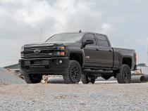3.5 Inch Lift Kit w/ Overloads Red Silverado/Sierra 2500HD/3500HD (11-19) Rough Country