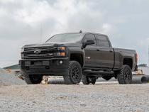 3.5 Inch Lift Kit V2 w/ Overloads Red Silverado/Sierra 2500HD/3500HD (11-19) Rough Country