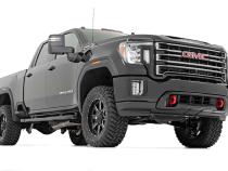 3 Inch Lift Kit w/ Overloads Red Silverado/Sierra 2500HD/3500HD (20-26) Rough Country