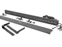 50 Inch Dual Row LED Light Kit Black Series with White DRL Front-Facing 14-22 Kubota RTV-X900/RTV-X1100 Diesel Rough Country