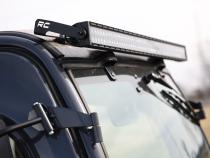 50 Inch Single Row LED Light Kit Black Series Front-Facing 14-22 Kubota RTV-X900/RTV-X1100 Diesel Rough Country