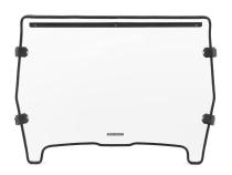 Full Windshield Scratch Resistant John Deere Gator (12-20) Rough Country
