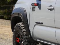 Defender Pocket Fender Flares Black Onyx Toyota Tacoma (16-23) Rough Country