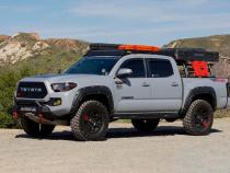 Defender Pocket Fender Flare Flat Black Toyota Tacoma 2WD/4WD (16-23) Rough Country