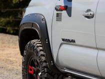 Defender Pocket Fender Flare Flat Black Toyota Tacoma 2WD/4WD (16-23) Rough Country