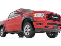 Pocket Fender Flares PAF Silver Classic Body Ram 1500 2WD/4WD (2019-2024) Rough Country