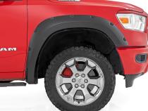 Pocket Fender Flares PAF Silver Classic Body Ram 1500 2WD/4WD (2019-2024) Rough Country