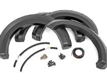 Pocket Fender Flares Flat Black Ford Super Duty 2WD/4WD (17-22) Rough Country