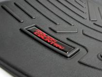 Heavy Duty Floor Mats Front/Rear W/Center 14-19 Silverado/Sierra 1500/2500 HD/3500 HD Crew Cab Rough Country
