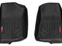 Heavy Duty Floor Mats Front-18-Up Jeep JL Gladiator JT Rough Country