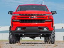 Forged Tow Hooks 19-20 Silverado 1500 Red Rough Country
