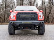 Ford Tow Hook to Shackle Conversion Kit w/D-Ring &amp;amp; Rubber Isolators 09-20 F-150 Rough Country