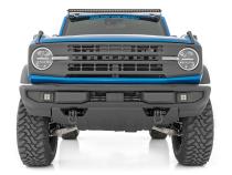 Tow Hook Brackets D-Ring Combo 21-Up Ford Bronco 4WD Rough Country